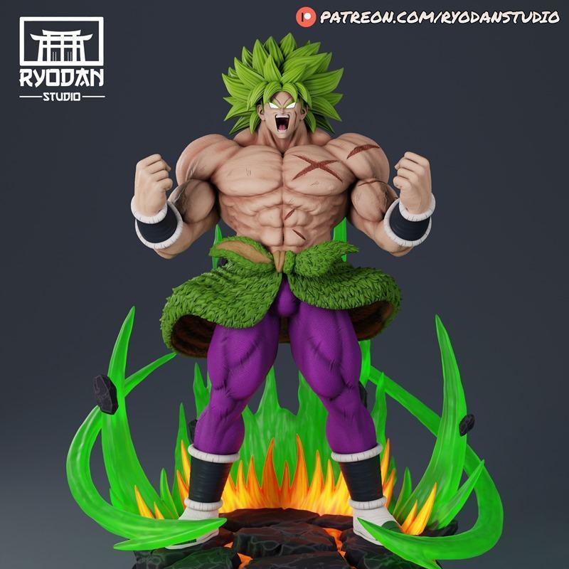 Ryodan Studio - 布罗利 - 3D打印模型|Ryodan Studio – Broly – 3D Print Model STL