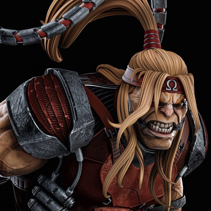 ZEZ Studios - 俄美红 - 3D打印模型|ZEZ Studios – Omega Red – 3D Print Model STL