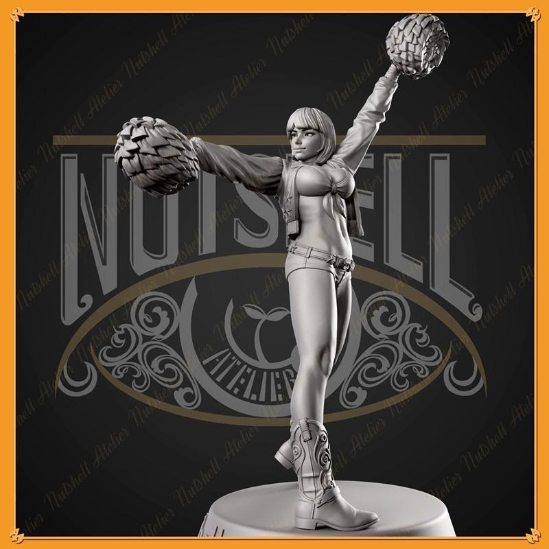 Nutshell Atelier - 赛博舞者 - 3D打印模型|Nutshell Atelier – Cheerleaders – 3D Print Model STL
