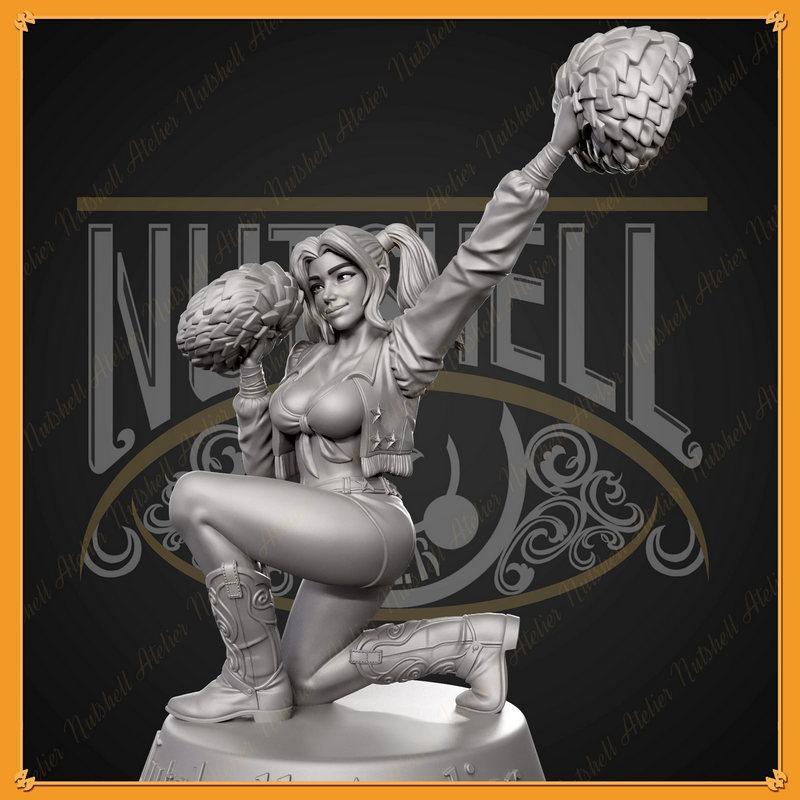 Nutshell Atelier《 Cheerleader 03 》3D打印模型|Nutshell Atelier – Cheerleader 03 – 3D Print Model