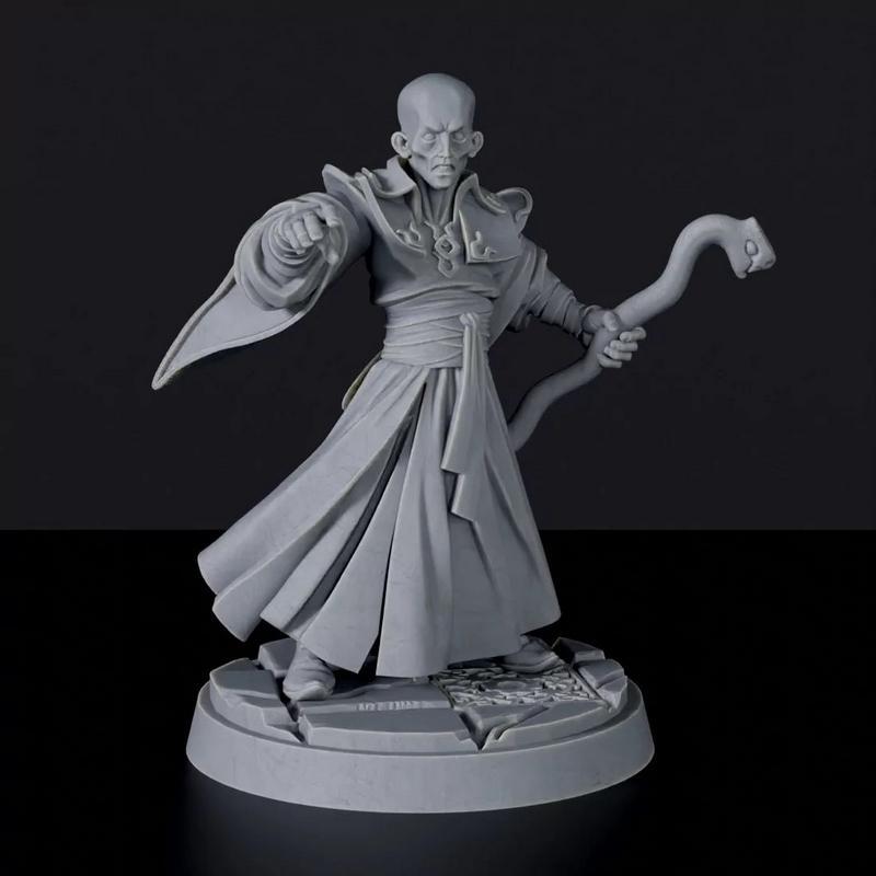 红法师A - 3D打印模型|Red Wizard A – 3D Print Model