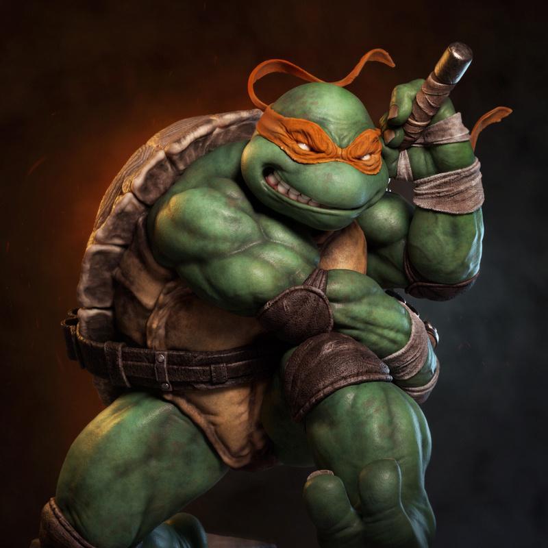 米开朗基罗 3D打印模型|Michellangelo – 3D Print Model