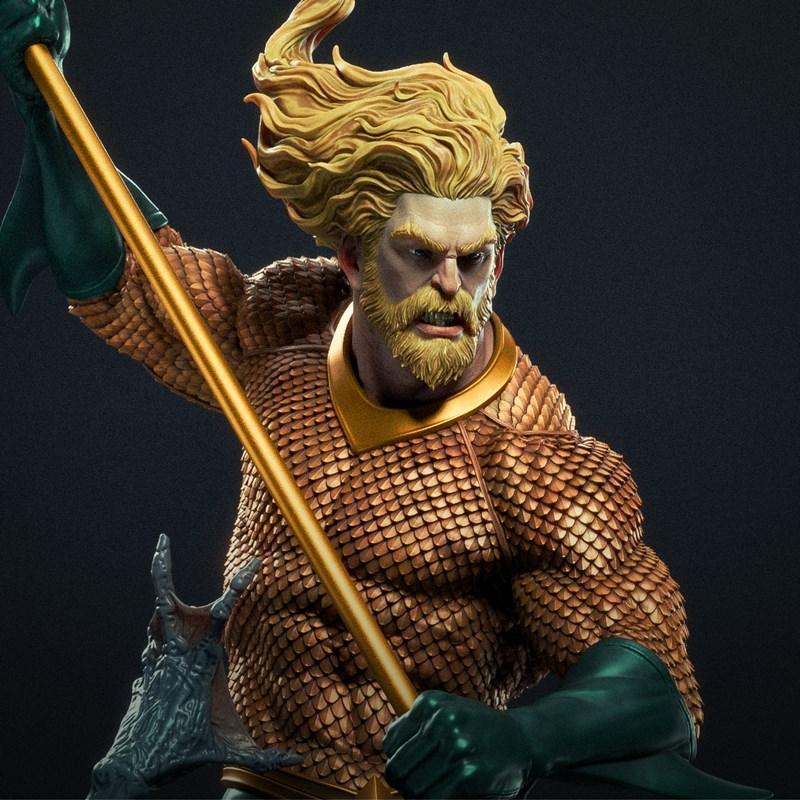 MocDan收藏品 - 水行者DC - 3D打印模型|MocDan Collectibles – Aquaman DC – 3D Print Model STL