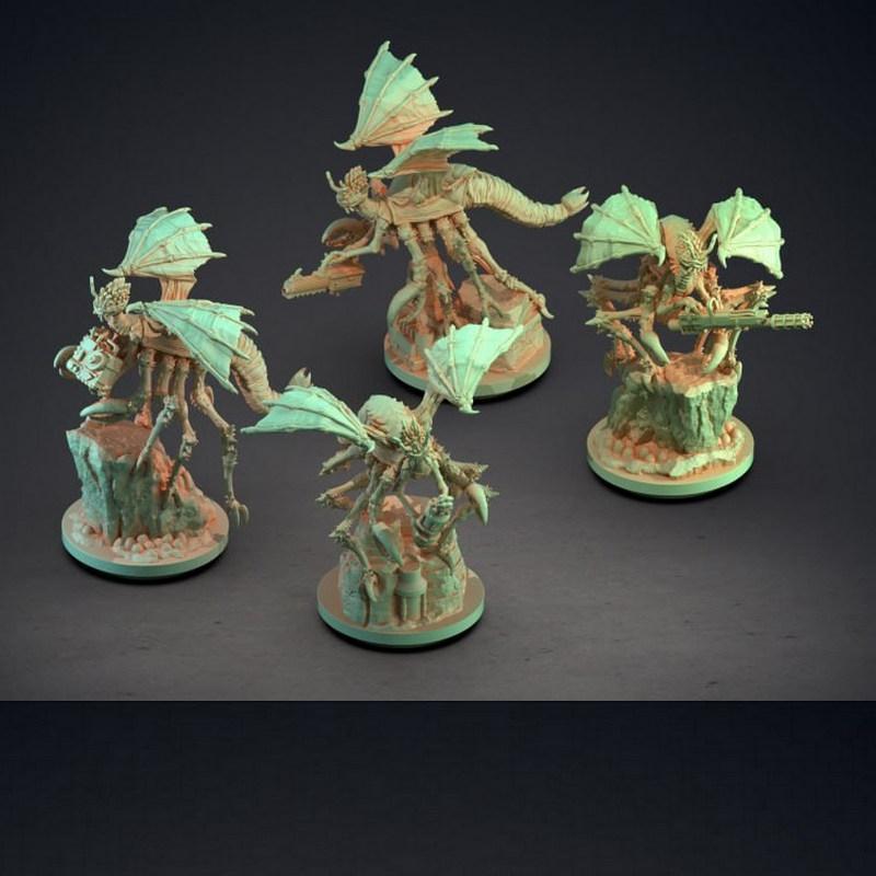 Mi-Go 3D打印模型|Mi-Go – 3D Print Model