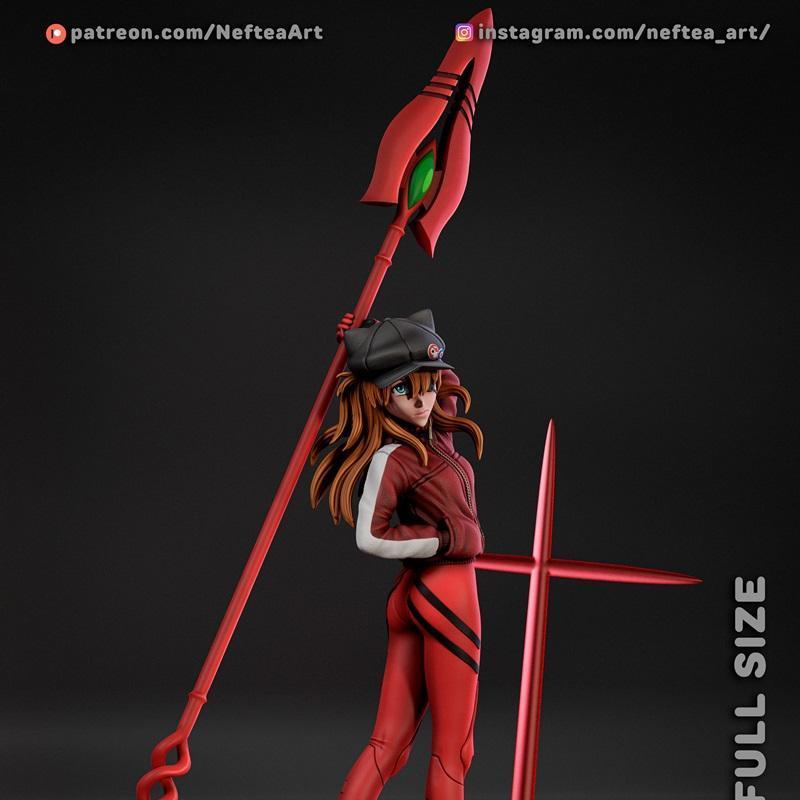 Neftea 亚斯卡 3D打印模型|Neftea – Asuka – 3D Print Model STL