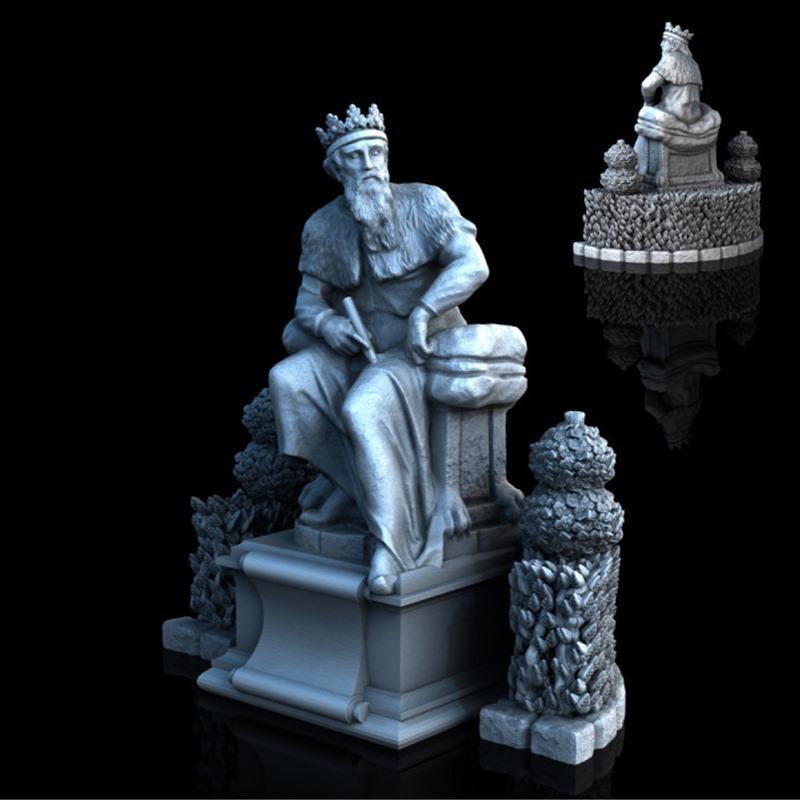 中世纪小镇场景3D打印模型STL|Medieval Town Set 3 KS – 3D Print Model STL