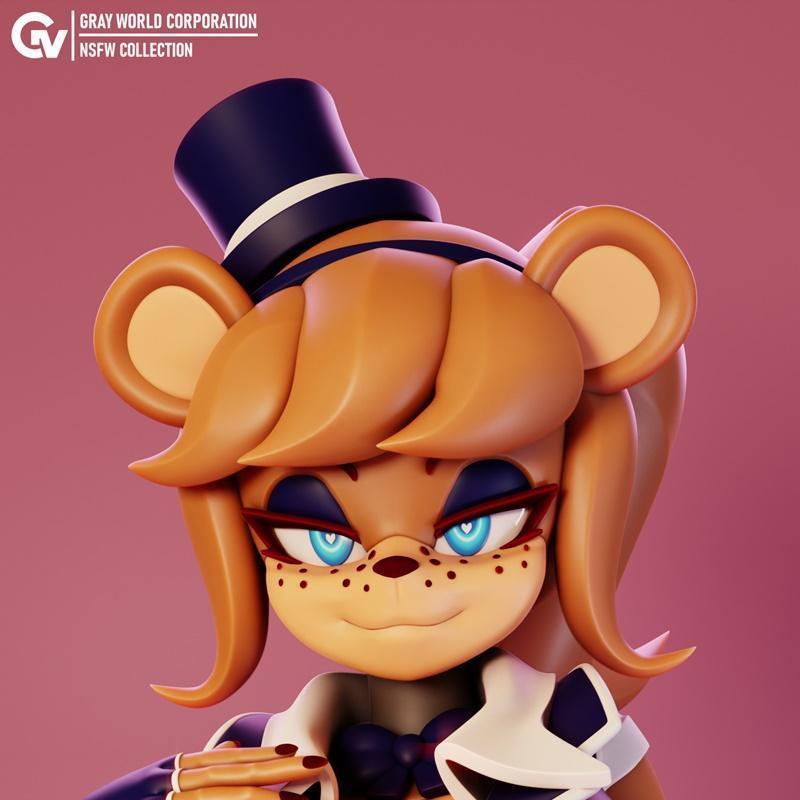 Frenni - 动漫游戏角色3D打印模型|Frenni – 3D Print Model STL