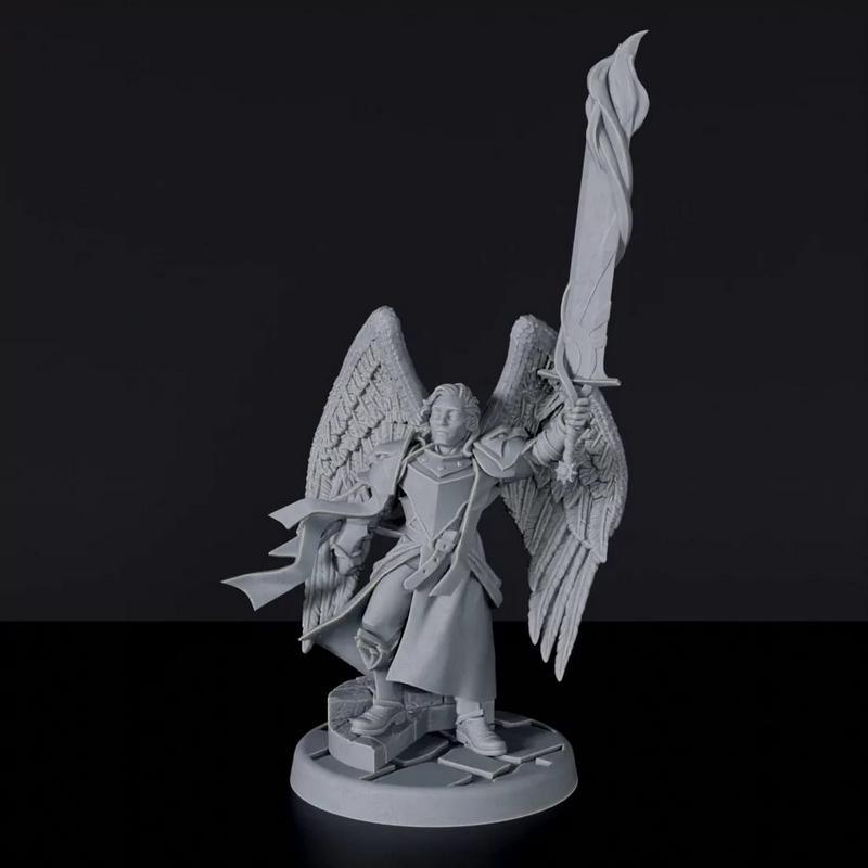 星空男圣骑士3D打印模型|Celestial Male Paladin B – 3D Print Model