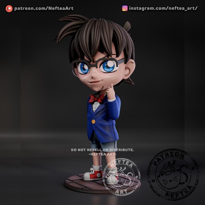 Conan 3D打印模型|Chibi (Conan) – 3D Print Model STL