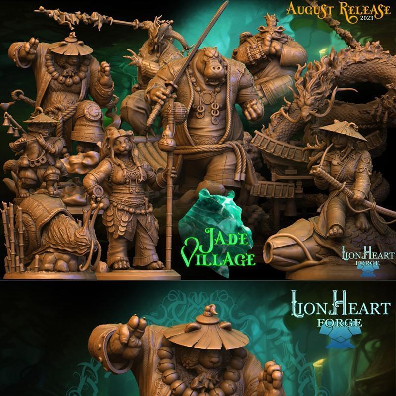 狮心锻造厂 2023年8月 3D打印模型 战斗天使莉莉娅|Lion Heart Forge August 2023 – 3D Print Model STL