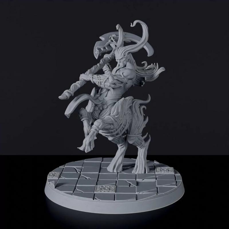 木精灵——森林之王 3D打印模型|Wood Elves – Forrest King – 3D Print Model