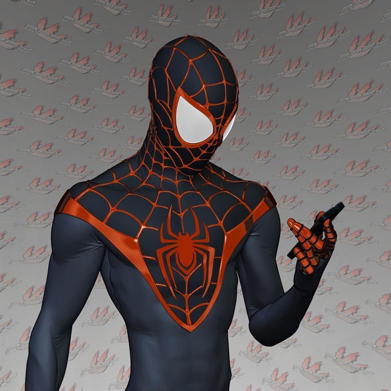Prey Collection Studio - 爱尔兰人米勒 - 3D打印模型|Prey Collection Studio – Miles Morales – 3D Print Model STL