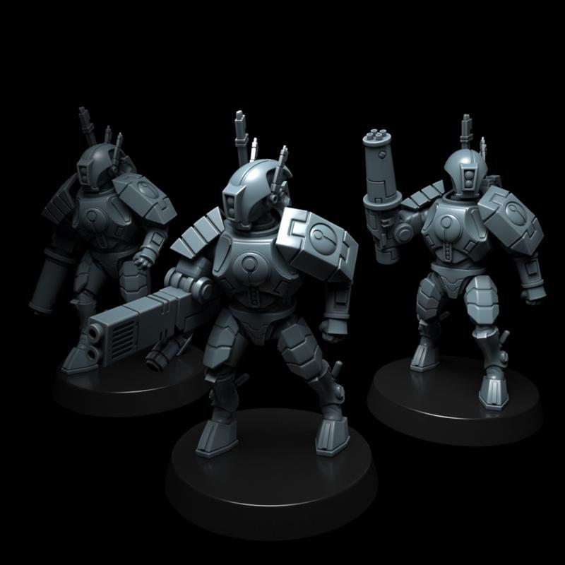 Greater Good EX15隐秘战衣 3D打印模型|Greater Good EX15 Stealth Suits – 3D Print Model