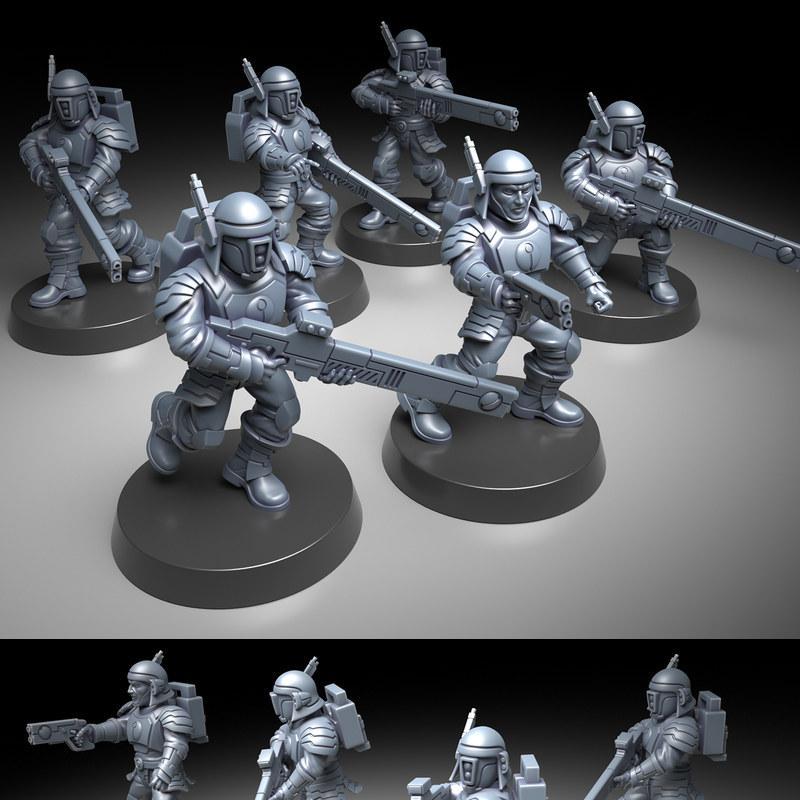 善良的人类助手——3D打印模型|Greater Good Human Helpers – 3D Print Model