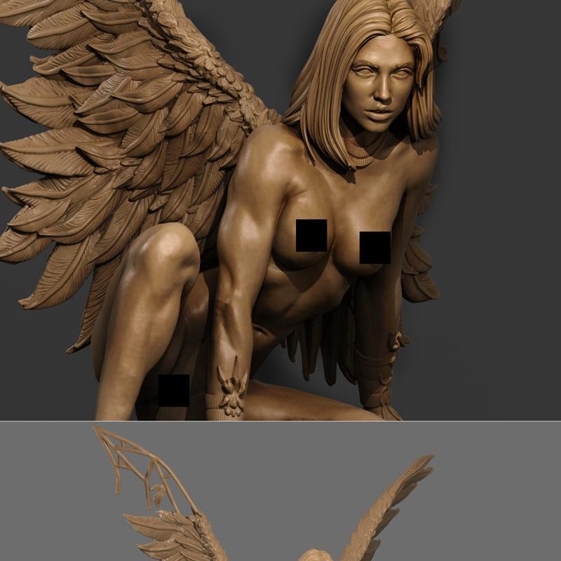 Ca 3D工作室 - Fawal动漫角色 - 3D打印模型 STL|Ca 3d Studios – Fawal NSFW Version – 3D Print Model STL