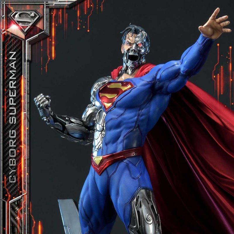 Prime 1工作室出品：赛博人超级英雄3D打印模型|Prime 1 Studio – Cyborg Superman – 3D Print Model STL