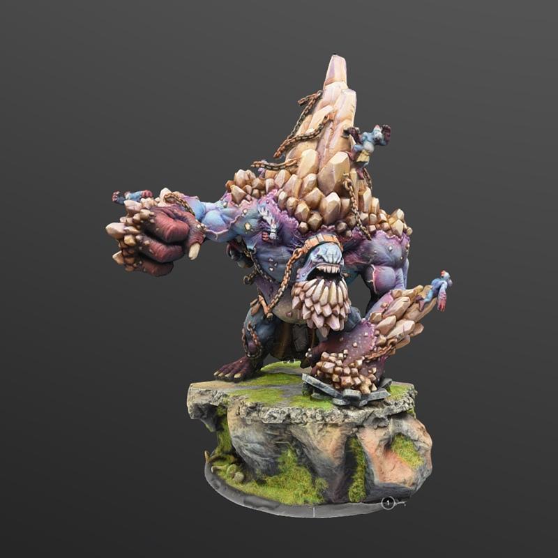 山之王与龙之王——王国死亡 3D打印模型|Mountain King and Dragon King – Kingdom Death – 3D Print Model STL