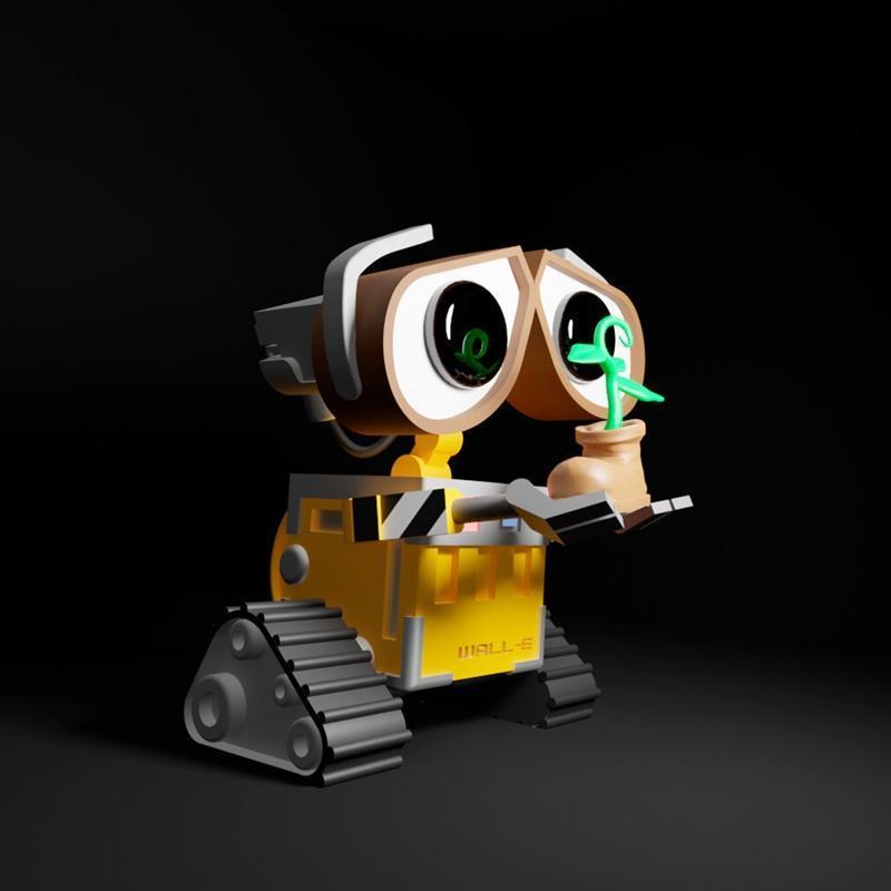 Wall-e 3D打印模型|Wall-e funko – 3D Print Model STL