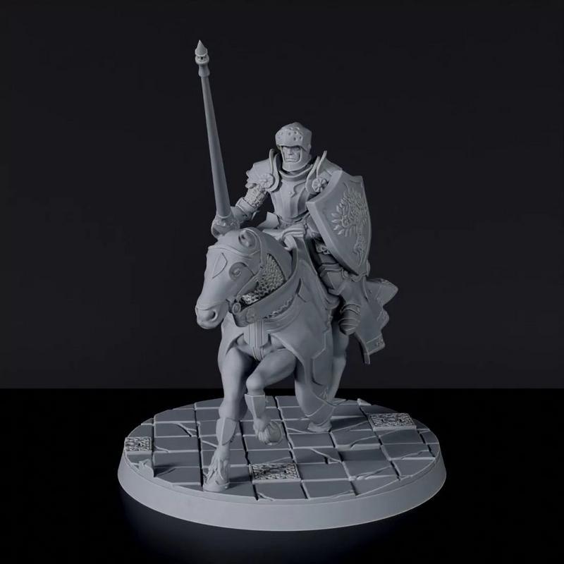圣域战兵A——3D打印模型|Sanctum Lancer A – 3D Print Model