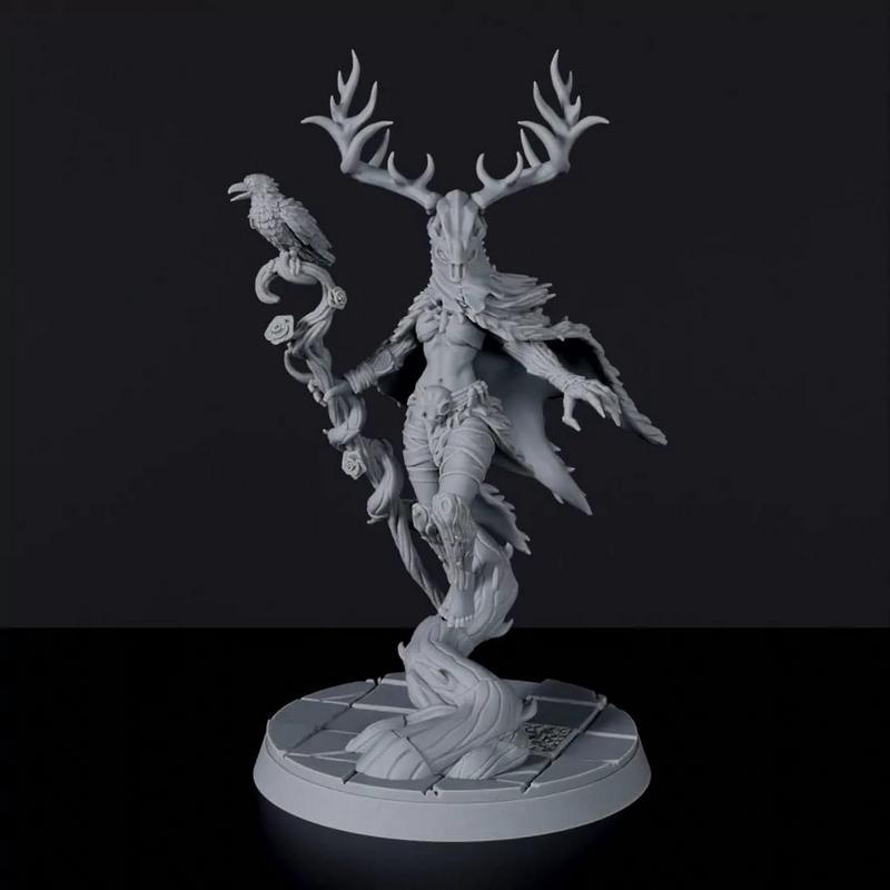 恶意女巫厄运——3D打印模型|Suri the Maleficent Omen – 3D Print Model