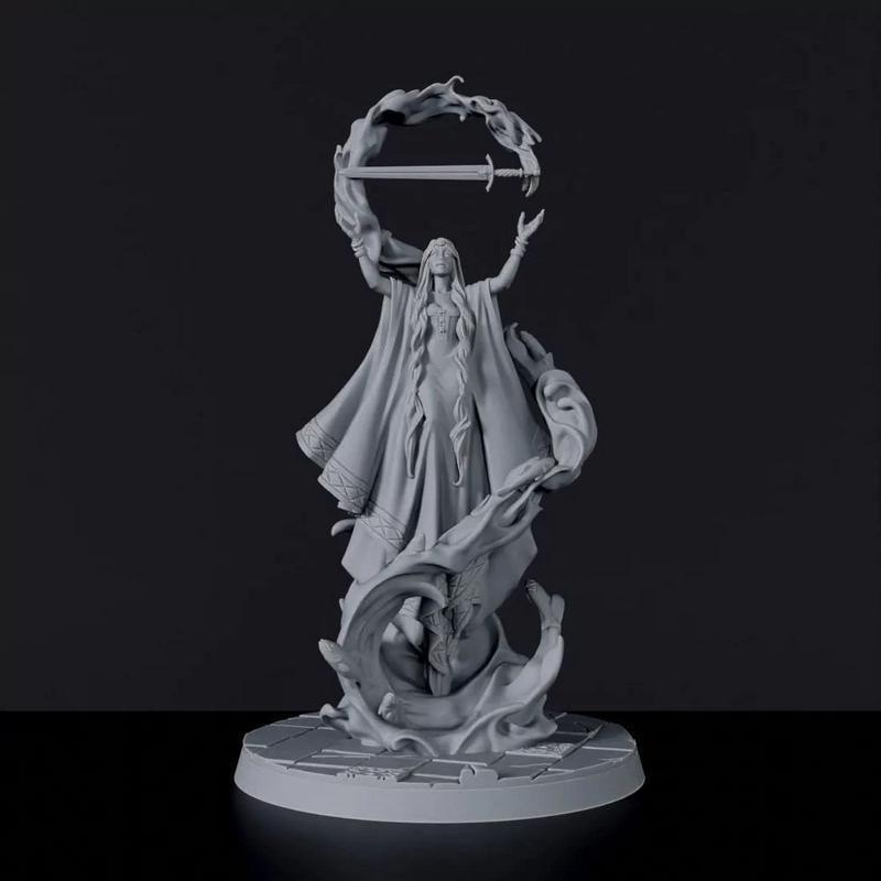 莉莉安·康弗伦斯：sphere交汇之3D打印模型|Lady Liliana Confluenece of Spheres – 3D Print Model