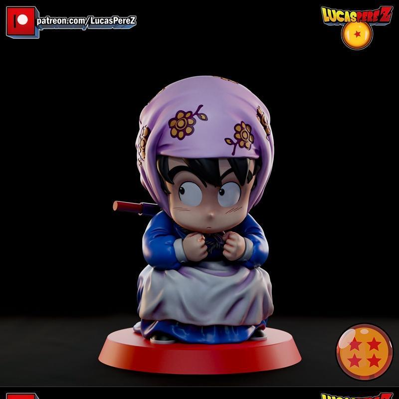 路西斯·佩雷斯 - 车田正美 - 悟空 3D打印模型|Lucas Perez – Goku – 3D Print Model STL
