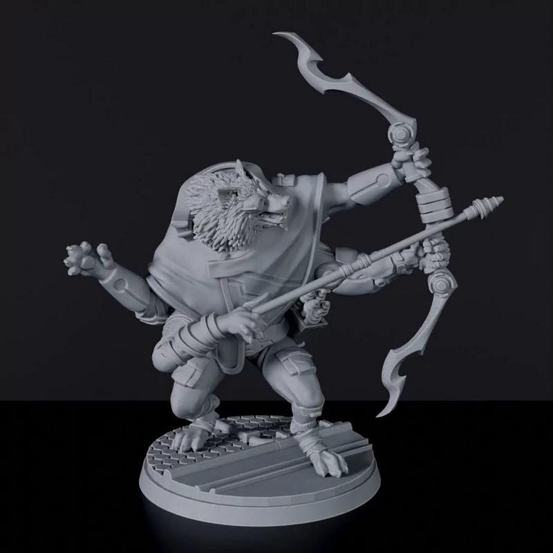 Voxar – 3D打印模型：赛博朋克机械师手办原型|Voxar – 3D Print Model