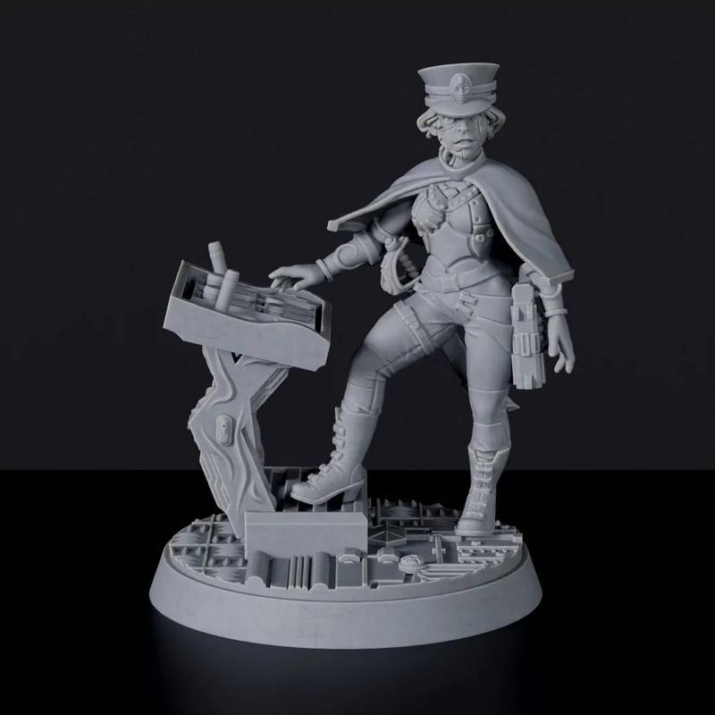 3D打印模型：魔戒守护者玛吉|Captain Overseer Maggie – 3D Print Model