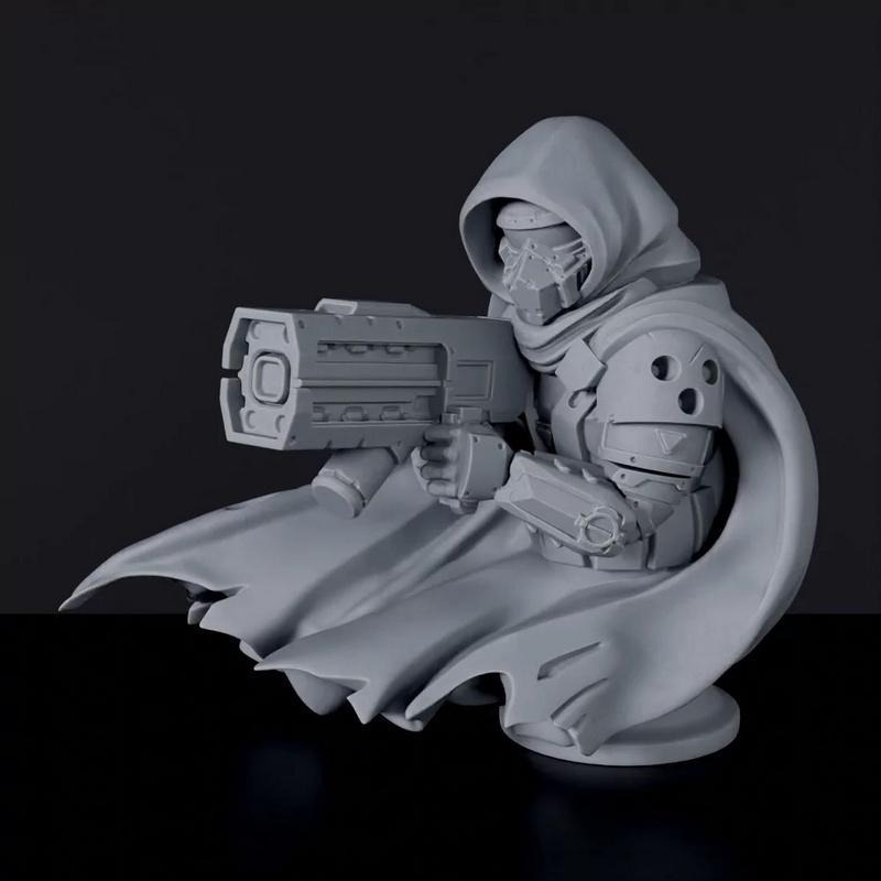 Captain Bust 3D打印模型|Captain Bust – 3D Print Model