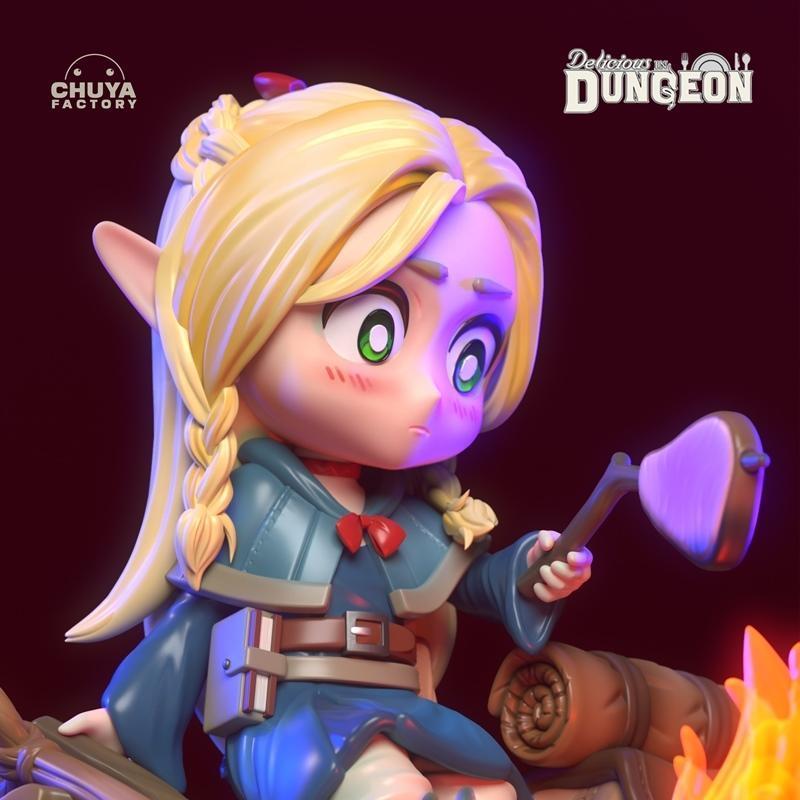 楚雅工厂 - 马西尔萌系 - 3D打印模型|Chuya Factory – Marcille Chibi – 3D Print Model STL