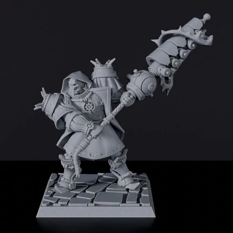 钛铸战神——3D打印模型|Titan Forged – Warlord – 3D Print Model