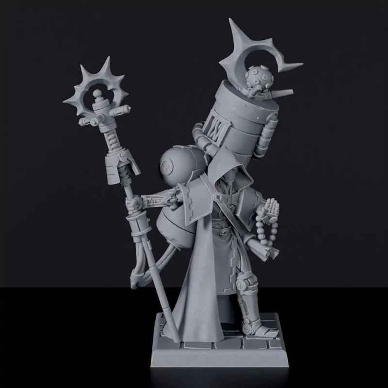 钛 forged——魔法少女 3D打印模型|Titan Forged – Mage – 3D Print Model