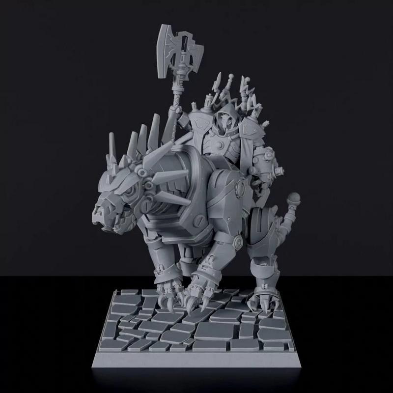 钛合金锻造——兽王 3D打印模型|Titan Forged – Beast Lord – 3D Print Model