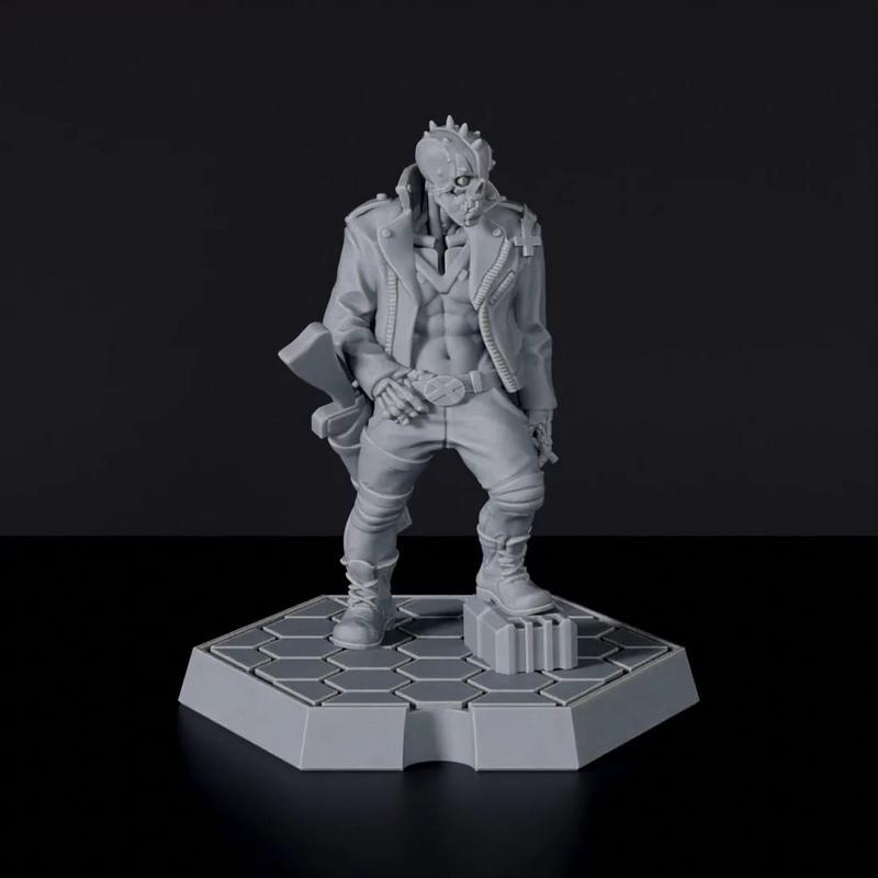 Skull Punk 3D打印模型|Skull Punk – 3D Print Model