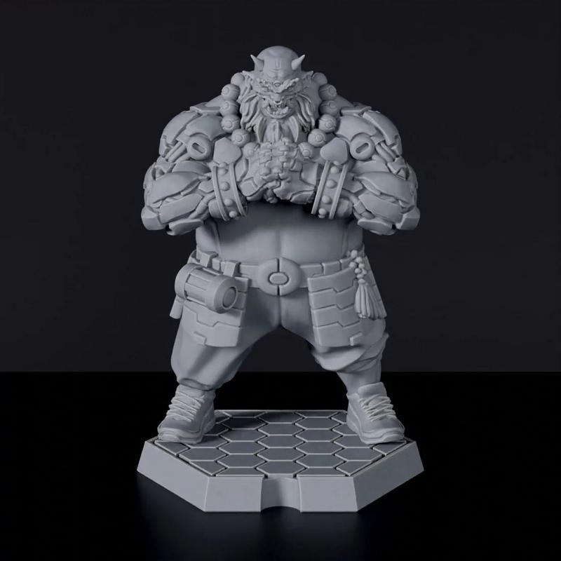 金帕奇 3D打印模型|Jinpachi – 3D Print Model