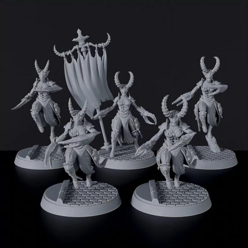 痛感佳人——3D打印模型|Courtesans of Pain – 3D Print Model