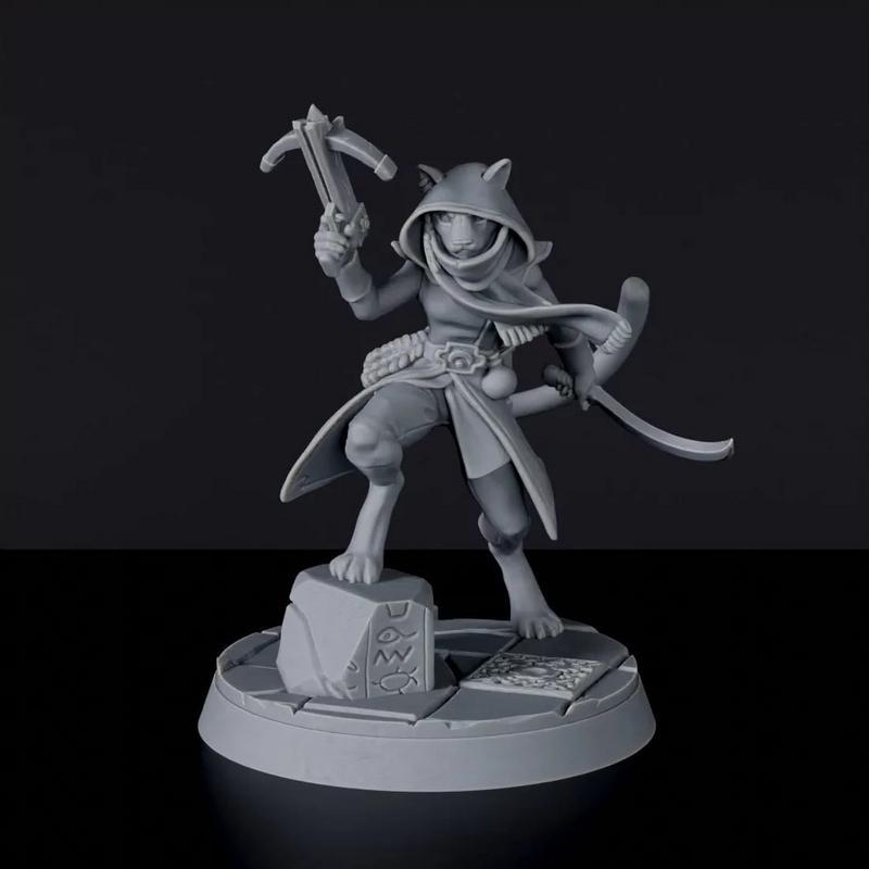 狮女——3D打印模型|Lioness – 3D Print Model