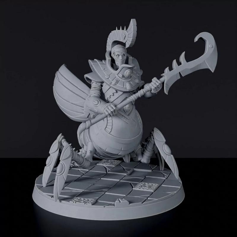 珍宝甲虫2 - 3D打印模型|Jeweled Scarabaeus 2 – 3D Print Model