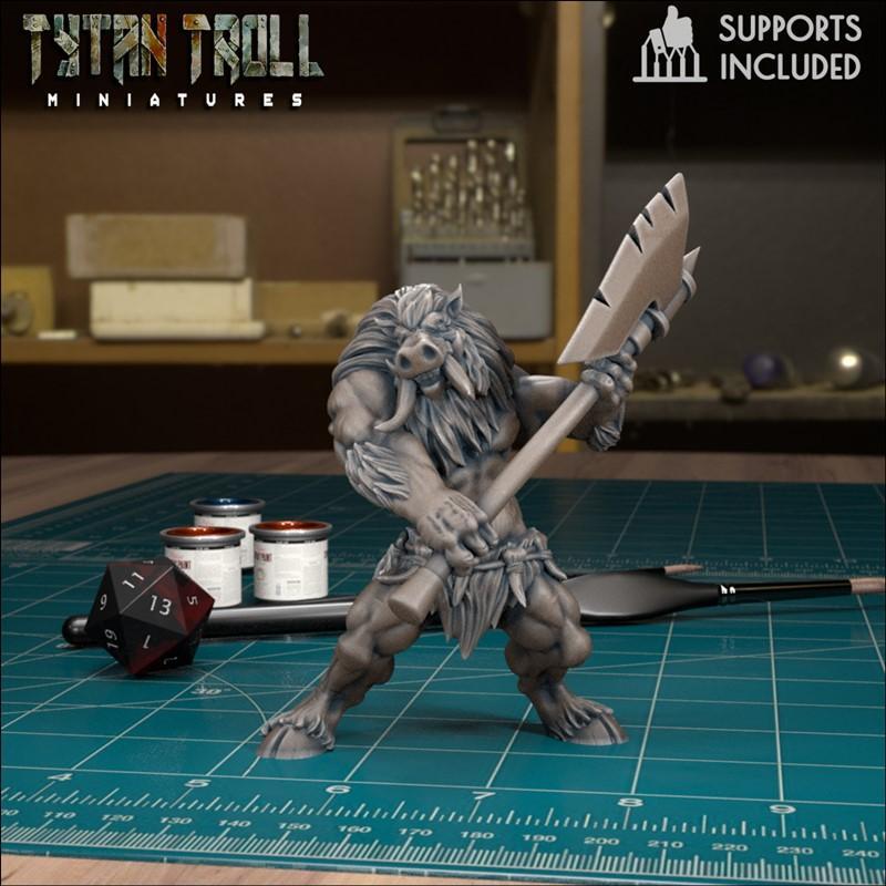 TytanTroll迷你模型四月2024款 3D打印STL文件|TytanTroll Miniatures April 2024 – 3D Print Model STL