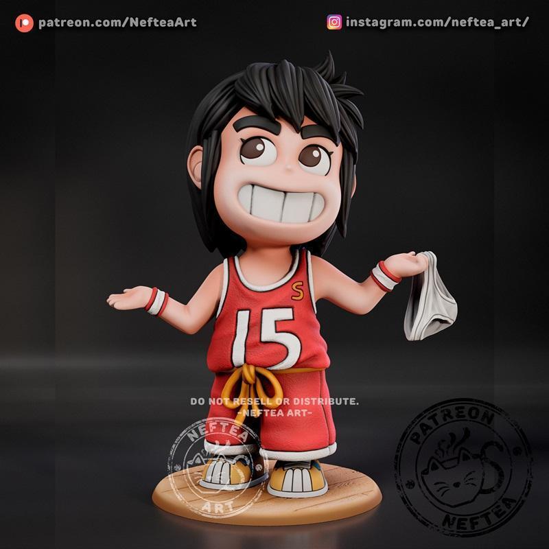 Chibi Dash Kappei 3D打印模型|Chibi Dash Kappei – 3D Print Model STL