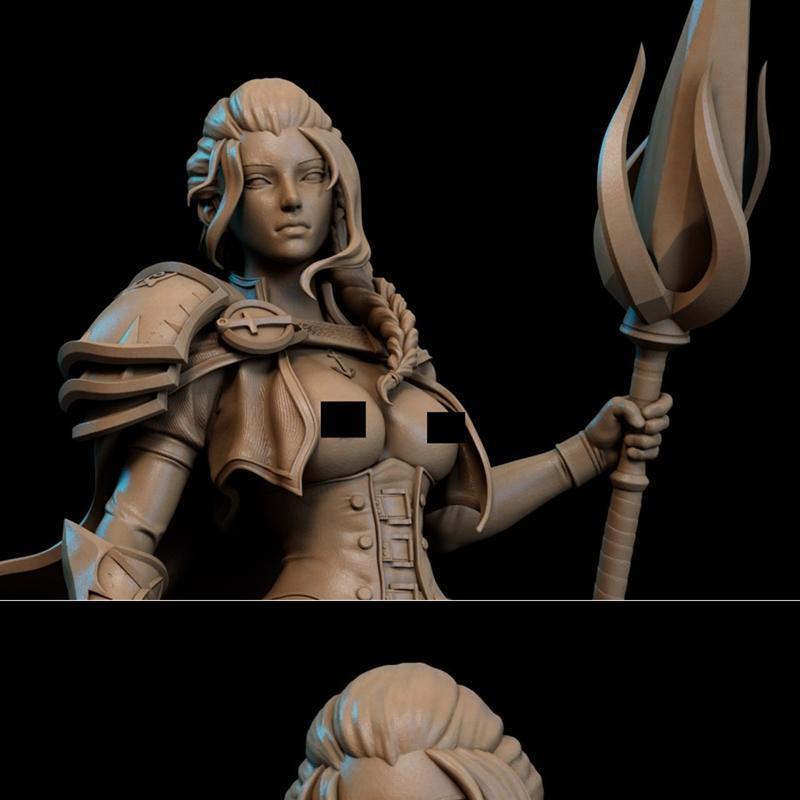 Ca 3d Studios - Jaina 3D打印模型|Ca 3d Studios – Jaina NSFW Version – 3D Print Model STL