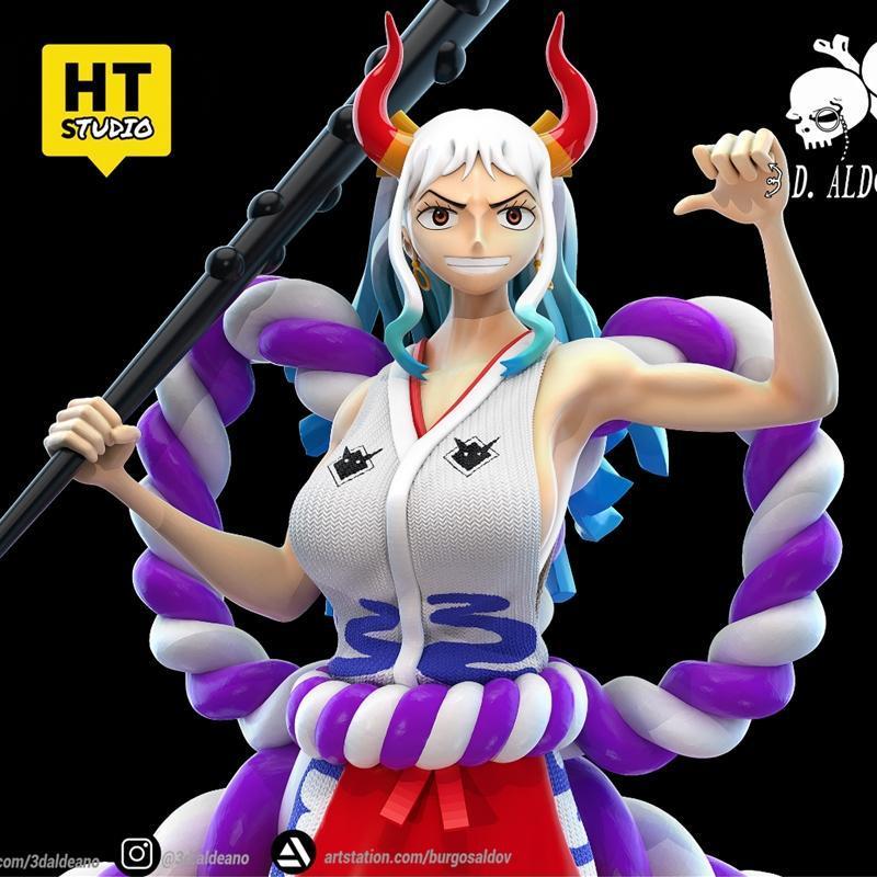 《海贼王》 Yamato 3D打印模型|Yamato One Piece – 3D Print Model STL