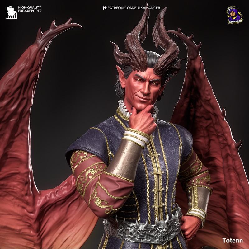 Bulkamancer雕塑作品——拉斐尔3D打印模型|Bulkamancer Sculpts – Raphael – 3D Print Model STL