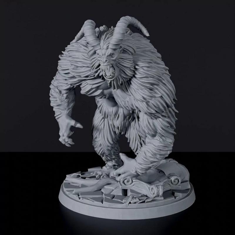 Yeti - 3D打印模型 - 史前巨兽造型|Yeti – 3D Print Model