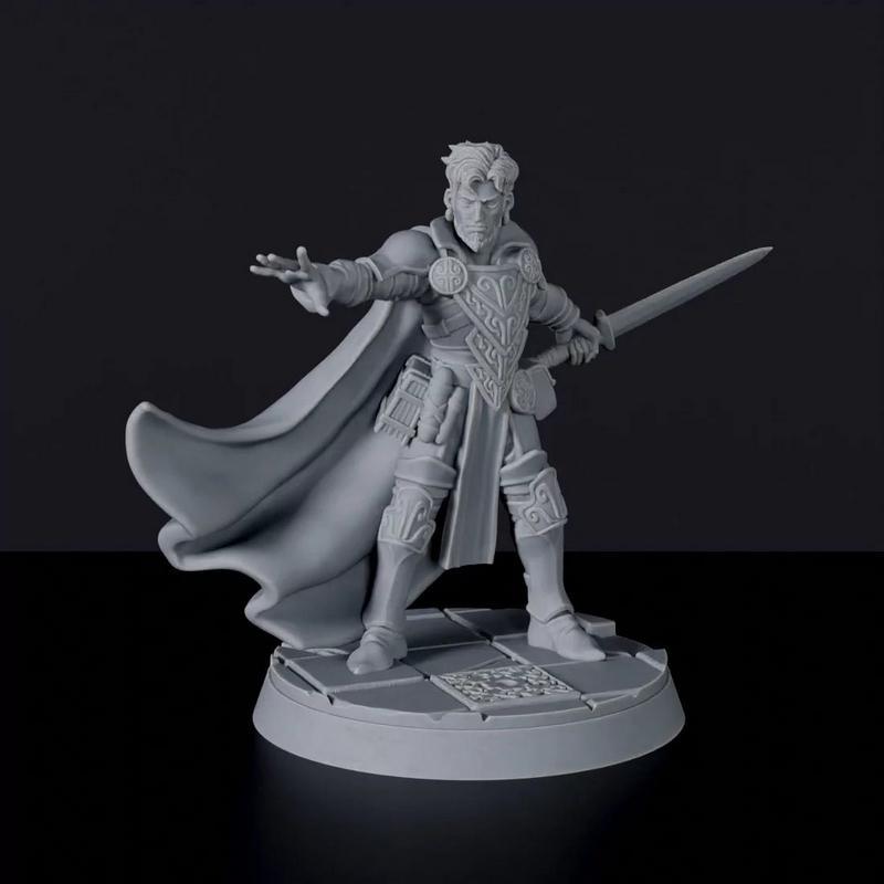 男法师 3D打印模型|Male Mage – 3D Print Model
