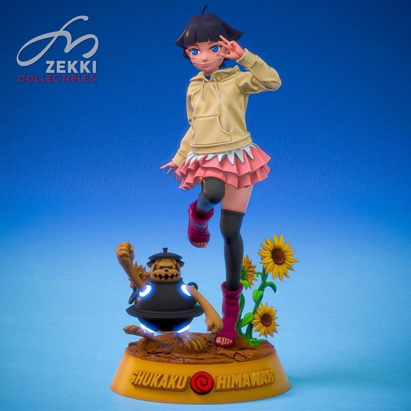 火影忍者博人传 3D打印模型|Himawari x Shukaku – from Boruto Naruto Next Generations – 3D Print Model STL