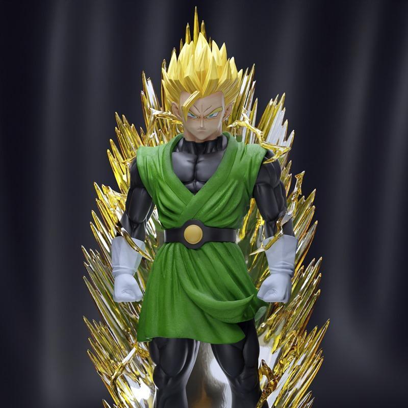 超人布罗利与格兰·赛亚曼 3D打印模型|Gohan SSJ 2 and Gran Saiyaman – CarlosVP – 3D Print Model STL