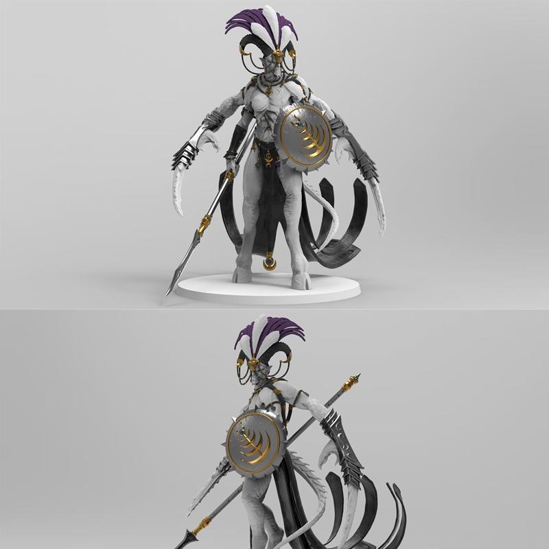 保密收藏者——3D打印模型：动漫游戏角色 STL集|Collectors of Confidentiality – 3D Print Model STL