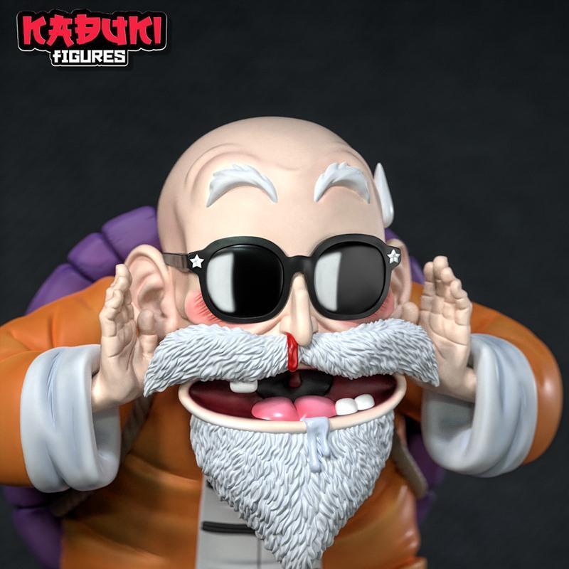 歌舞伎人物模型——大师罗师——3D打印模型|Kabuki Figure – Maestro Roshi – 3D Print Model STL
