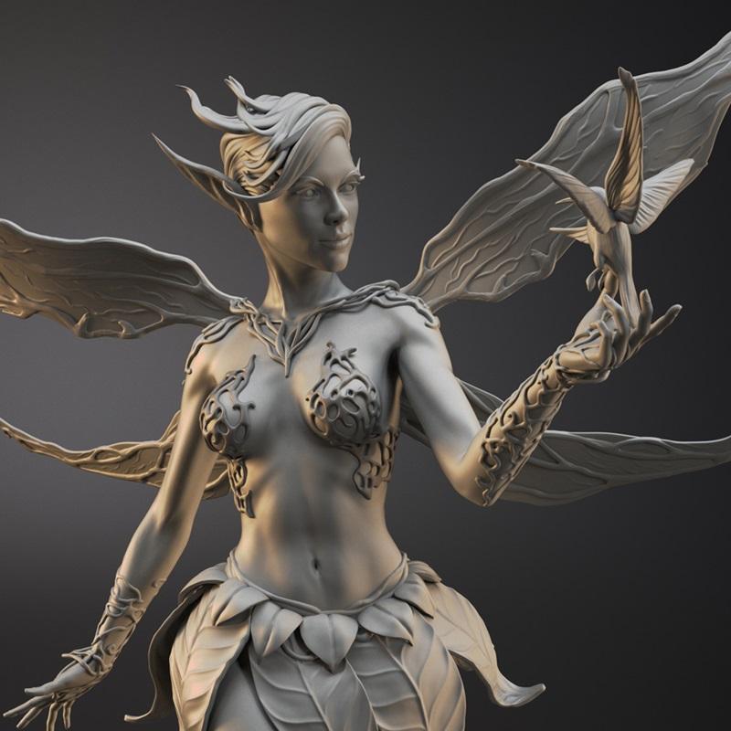 GSCulpt Art - Ibila - 3D打印模型|Gsculpt Art – Ibila – 3D Print Model STL